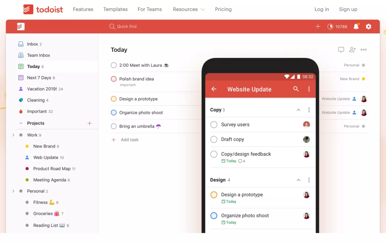 Todoist Daily Checklist Tool