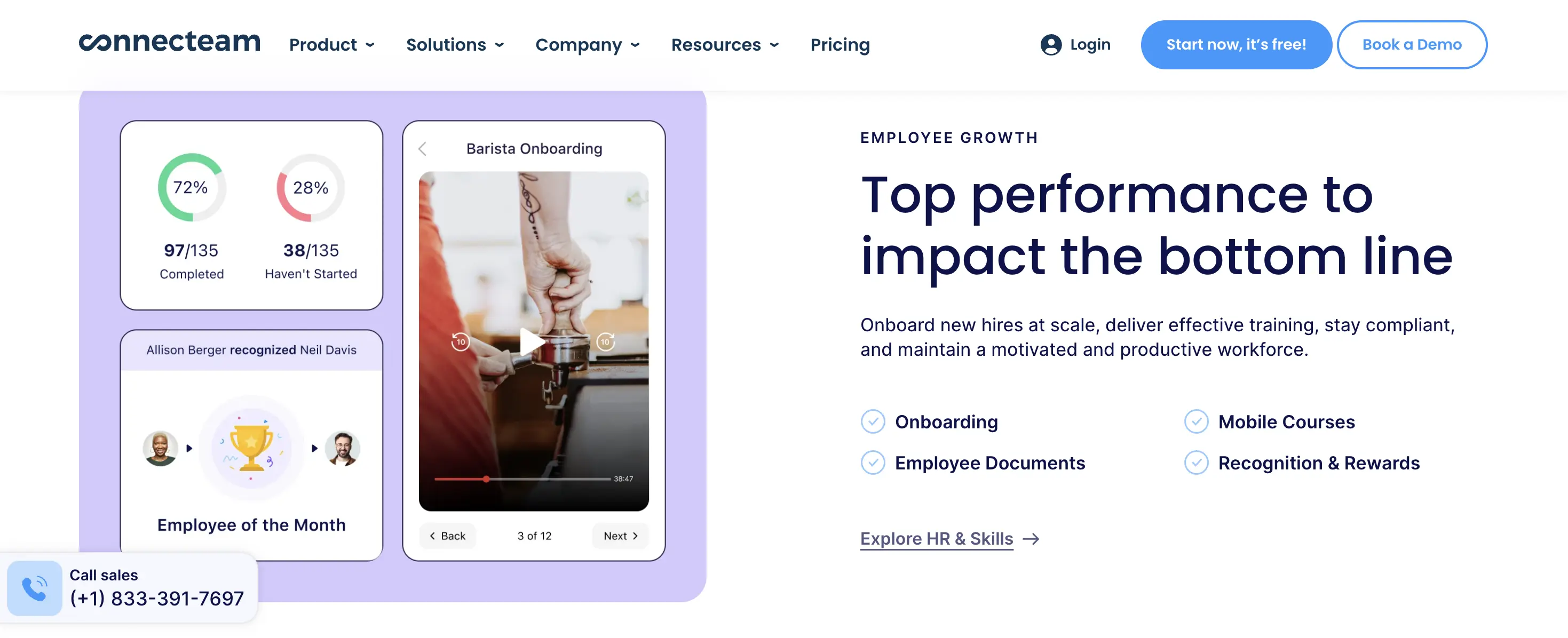 Connecteam Employee Recognition Platform