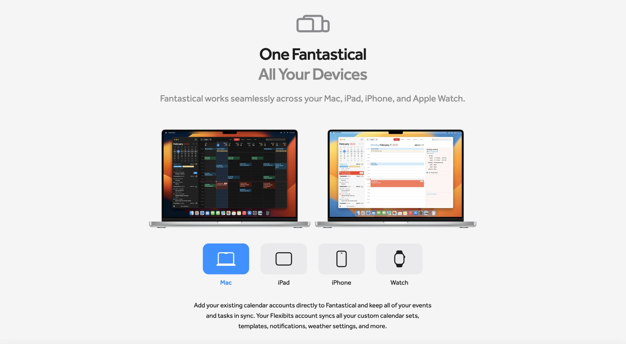 Fantastical Task Management Tool