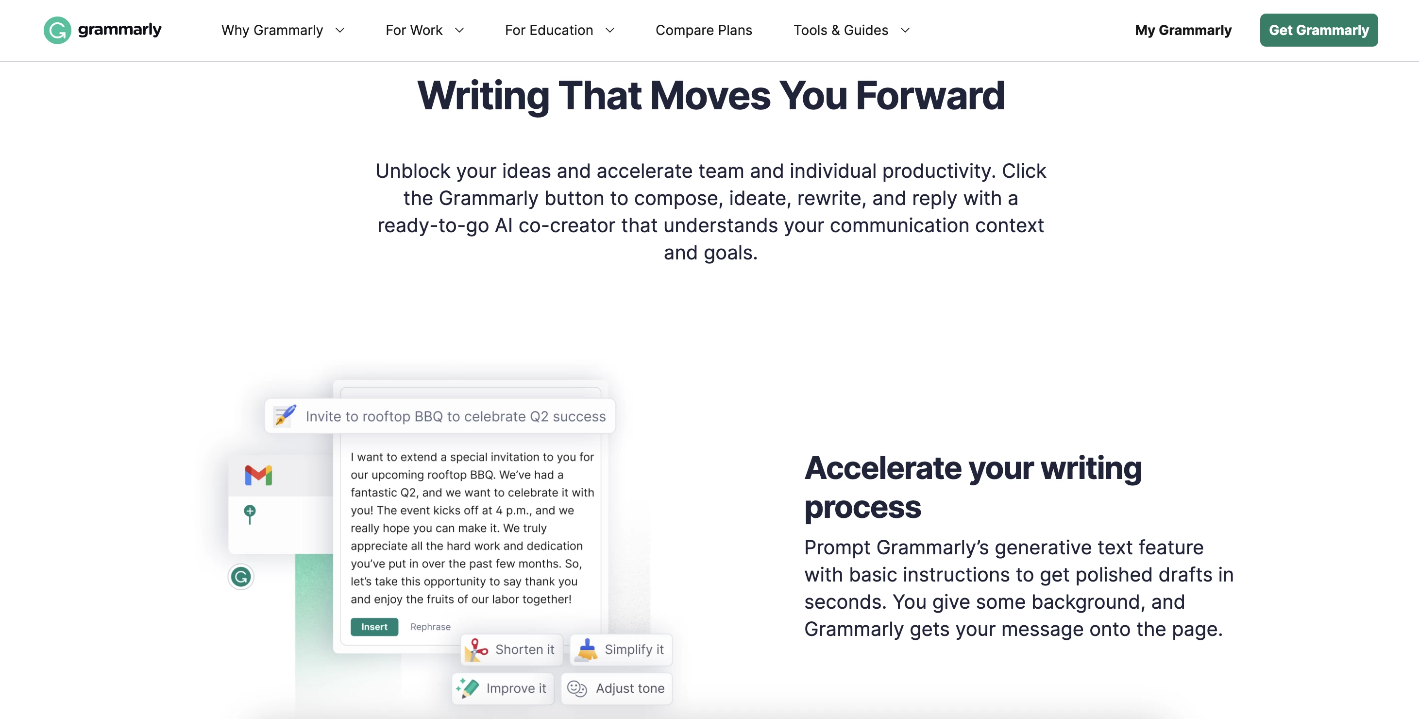 Grammarly AI Powered Tool