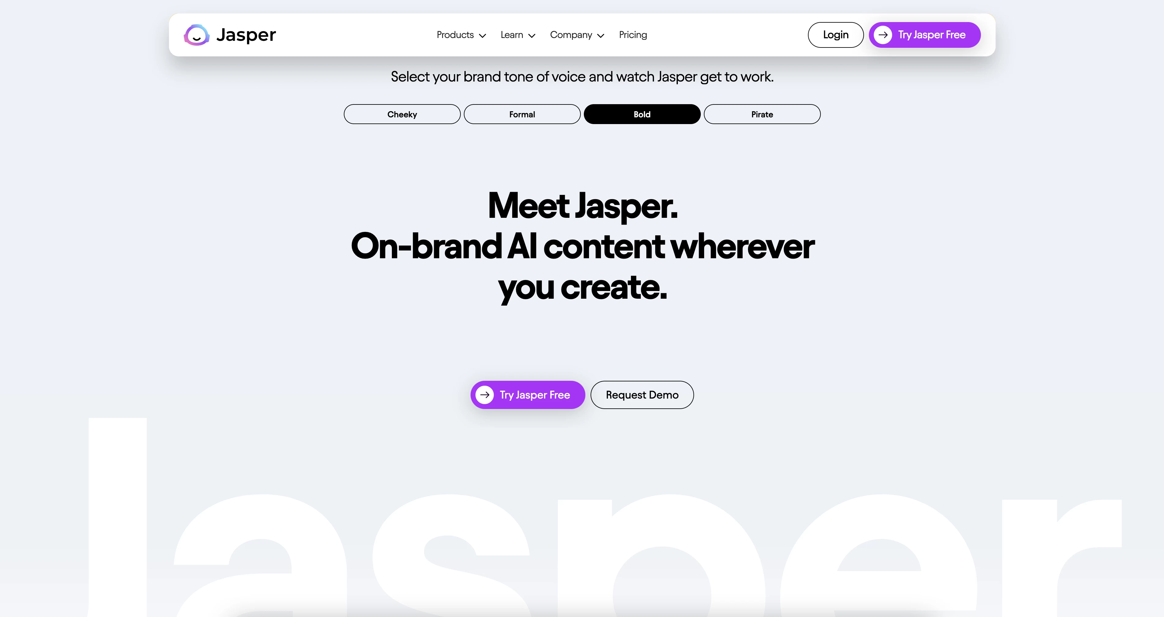 Jasper AI Powered Tool