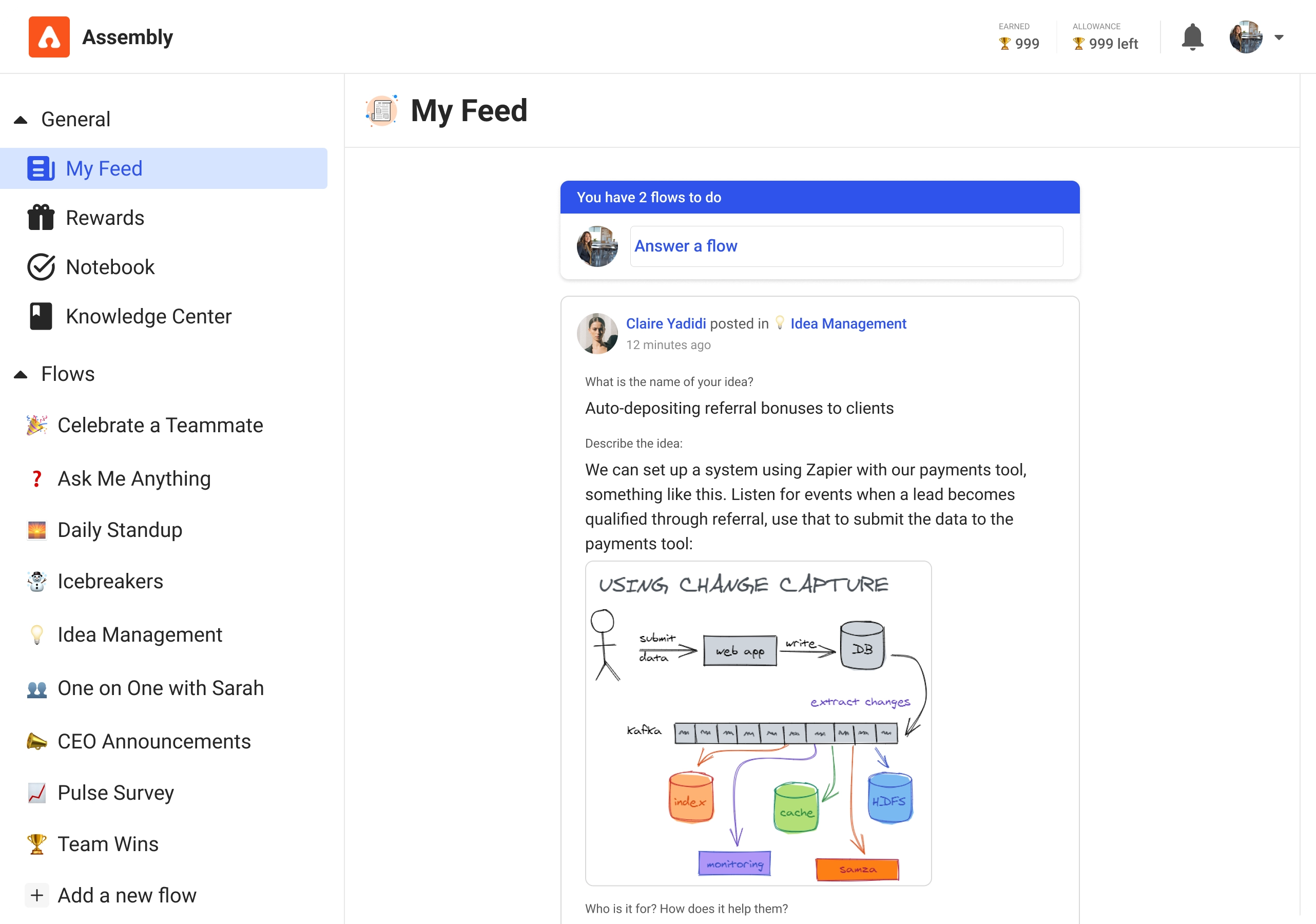 Assembly Innovation Management Tool